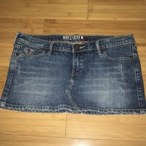 Jean Mini Skirt